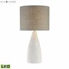Elk Studio Rockport 21'' High 1-Light Table Lamp - Polished Concrete - Includes LED Bulb D2949-LED